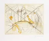 Jonathan Meese, 6 Blatt: o. T, 2007, Etching in colours