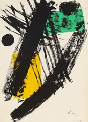 Berto Lardera, 4 Arbeiten: Ohne Titel, 1955, Oil