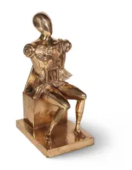Giorgio de Chirico, Il poeta solitario, 1970, Bronze