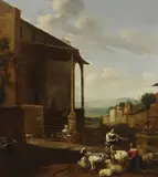 Hendrick Mommers, Schäferszene, 1665, Oil on canvas