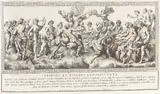 Nicolas Dorigny, 11 Blätter: Vermählung von Amor und Psyche nach Raffael da Urbino, 1693, Engraving