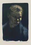 Brustbild einer Arbeiterfrau by Käthe Kollwitz, 1903, Lithograph in colours, sold Apr 2009