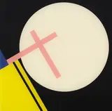 Walter Dexel, Helle Scheibe und rotes Kreuz, 1969, Silkscreen in colours