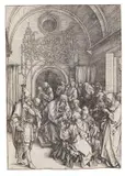 Die Beschneidung Christi by Albrecht Durer, 1504, Woodcut, sold Apr 2009