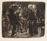 Käthe Kollwitz, Hamburger Kneipe