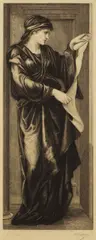 Edward Burne-Jones, Sibylla Cumana, Etching