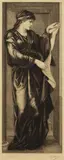 Edward Burne-Jones, Sibylla Cumana, Etching