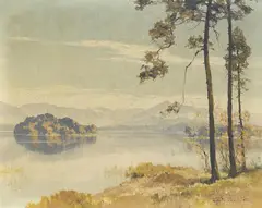 Hans Maurus, Ostersee, Oil on canvas