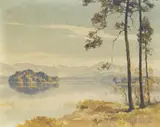 Hans Maurus, Ostersee, Oil on canvas