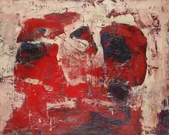 Emil Schumacher, Abora I, 1960, Oil on canvas