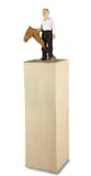 Stephan Balkenhol, Mann mit Steckenpferd