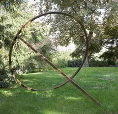 Alf Lechner, Kegel - Substraktion, 1976, Sculpture