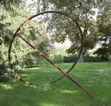 Alf Lechner, Kegel - Substraktion, 1976, Sculpture