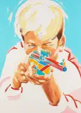 Norbert Bisky, Ein Junge, den man lieb gewinnen muss, 2001, Oil on canvas