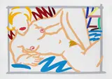 Tom Wesselmann, Judy on a blue blanket