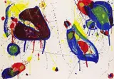 Heart Stone (SF-30) by Sam Francis, 1963, Lithograph in colours, sold Dec 2008