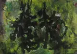 Hans Platschek, Informelle Komposition, 1955, Oil on canvas