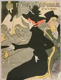 Divan Japonais by Henri de Toulouse-Lautrec, 1893, Lithograph in colours, sold Dec 2008