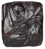 Käthe Kollwitz, Ruht im Frieden seiner Hände, 1935, Bronze