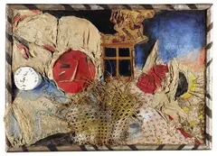 Ohne Titel by Curt Ehrhardt, 1920, Assemblage, sold Dec 2008
