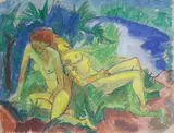 Fritz Schaefler, Frauen am See I