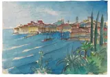Otto Lange, Hafen von Ragusa (Dubrovnik)