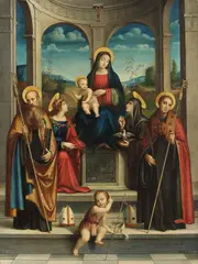 William Dyce, Sacra Conversazione, Watercolour