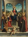 William Dyce, Sacra Conversazione, Watercolour
