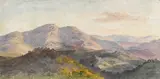 Heinrich Bürkel, Italienische Berglandschaft bei Civitella