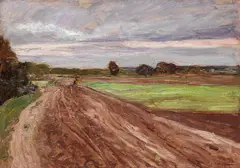 Herbst by Fritz Mackensen, 1920, Oil, sold Oct 2008