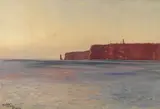 Hans Bohrdt, Helgoland, 1913, Tempera