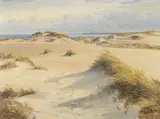 W. Störmer, Dünenlandschaft (List auf Sylt), Oil on canvas