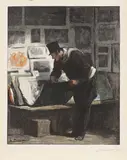 Honoré Daumier, Nach - L'Amateur d'Estampes (Der Grafik-Liebhaber)