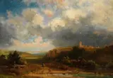 Carl Spitzweg, Fränkische Sommerlandschaft