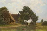 Paul Müller-Kaempff, Bauergehöft bei Ahrenshoop