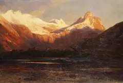 Themistockles von Eckenbrecher, Romsdalshorn, 1908, Oil on canvas