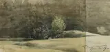 Carl Spitzweg, Büsche am Waldrand