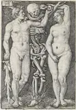 Hans Sebald Beham, Adam und Eva, 1543, Engraving