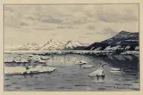 Heinrich Petersen-Flensburg, 4 Arbeiten: Küsten- und Hafenansichten, Fischerboote, 1900, Oil on canvas
