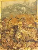 Ruben Talberg, Prehistoric Fire, 2007, Oil on canvas
