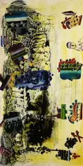 Juan José Barberá, La Santa Faz, 1998, Mixed media