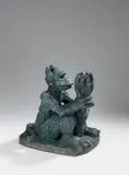 Jörg Immendorff, Alter Ego - Das andere Ich, 1995, Bronze