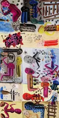 Juan José Barberá, Ohne Titel, 2001, Oil on fibreboard