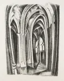 Robert Delaunay, Saint-Séverine, 1923, Lithograph