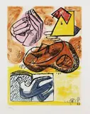 Le Corbusier, Aus: Unité, 1953, Etching in colours