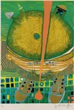 Friedensreich Hundertwasser, Der Knabe mit den grünen Haaren, 1967, Lithograph in colours