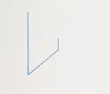 Fred Sandback, Ohne Titel, 1975, Lithograph
