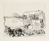 Max Beckmann, Der Morgen, 1923, Etching
