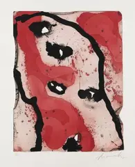 4/74 by Emil Schumacher, 1974, Lithograph in colours, sold Apr 2008