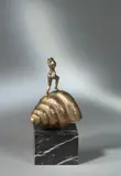 Nu montant l'escalier, hommage à Marcel Duchamp by Salvador Dalí, 1973, Bronze, sold Apr 2008